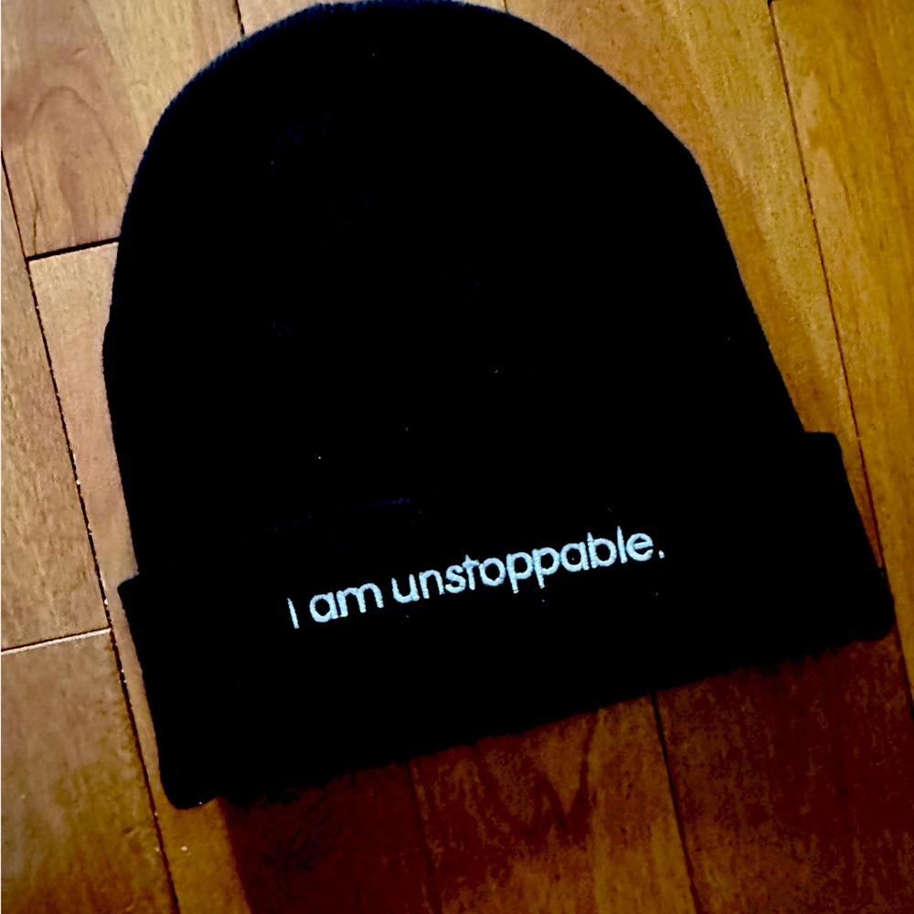 Black hat, very warm.